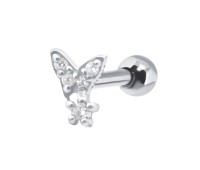 Dangling Butterfly Helix Ear Piercing TIP-3300